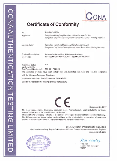 Certificações  