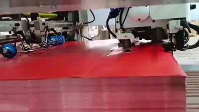Máquina de corte hot stamping para serviços pesados