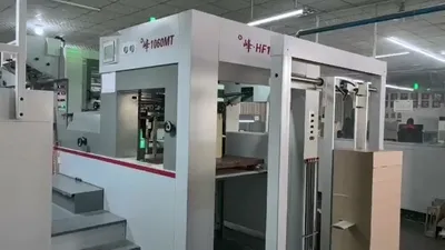 Máquina de corte plana para caixas de presente