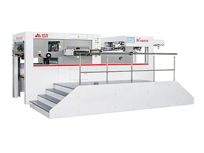 Máquina de corte e vinco plana automática (até 700 ton)
