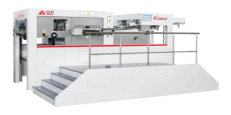 Máquina de corte e vinco plana automática (até 700 ton)