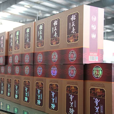 Embalagem para bebidas alcoólicas e tabaco